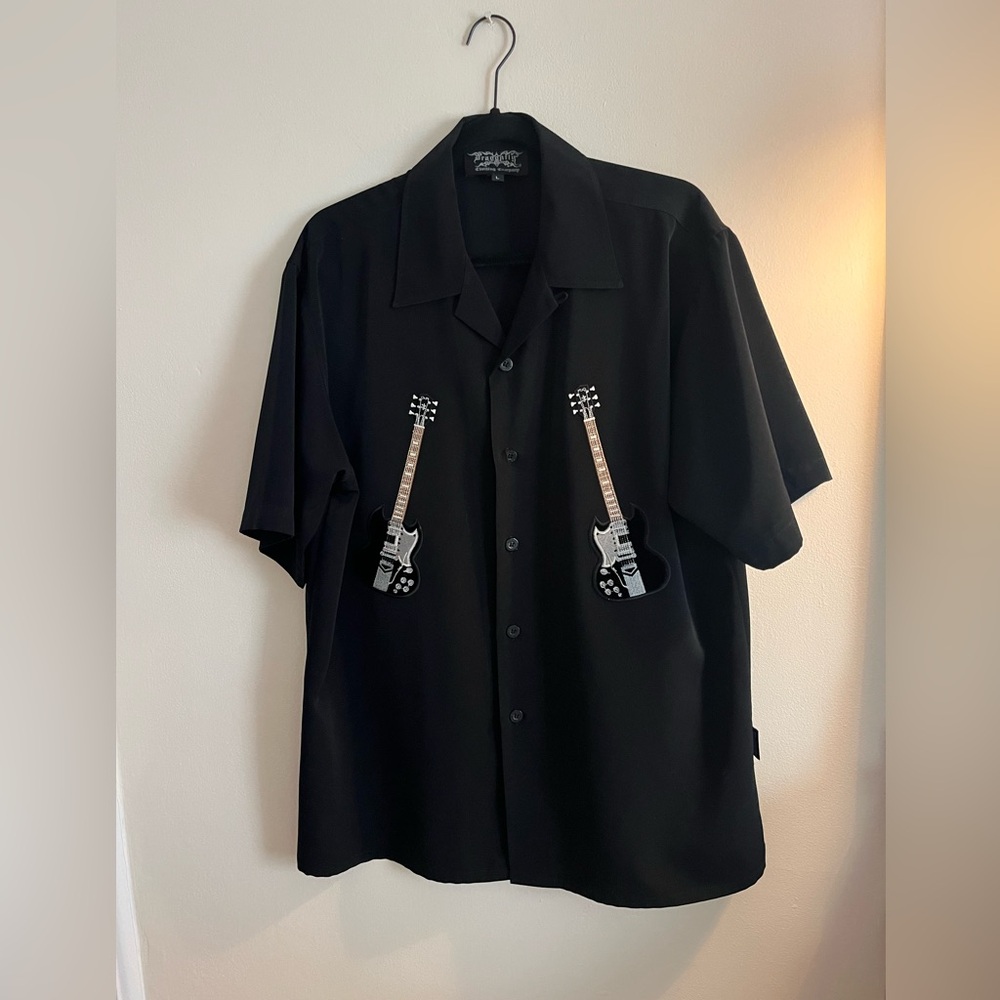 Guitar Dragonfly Shirt Men’s